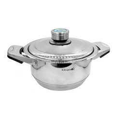 Kittamor - Batería de cocina Azul 18 piezas.