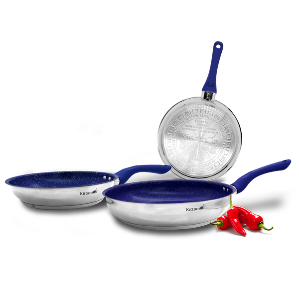 Kittamor - Juego de sartenes 3 piezas
